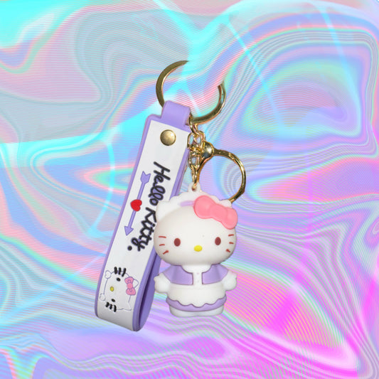 Hello Kitty 3 - Cute Character Keychain