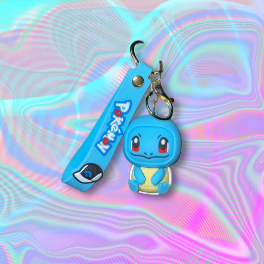 Squirtle Pokémon - Cute Character Keychain