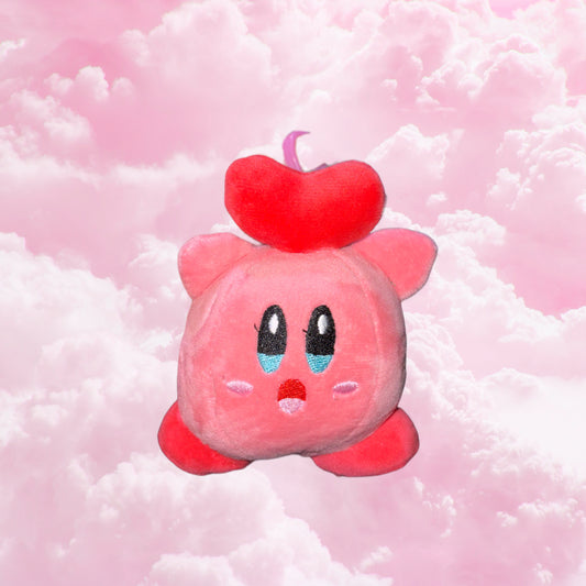 Kirby with Heart - Plush Keychain