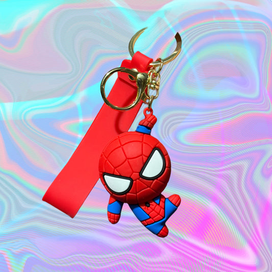 Spiderman - Cute Character Keychain