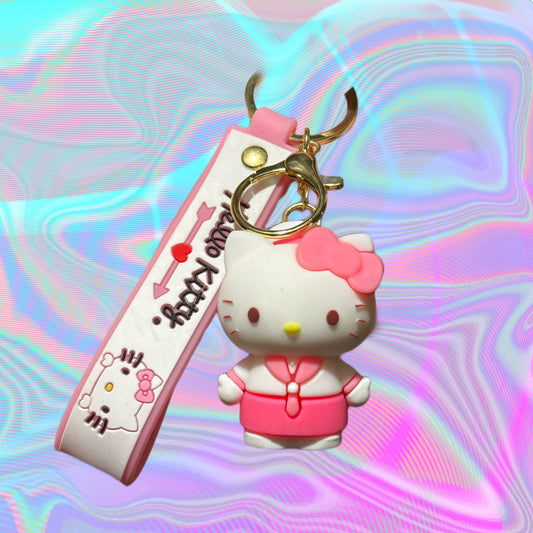 Hello Kitty 2 - Cute Character Keychain